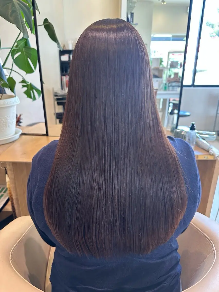 カラー 髪質改善 ヘアカラー SARA高吉 華鈴のヘアスタイル