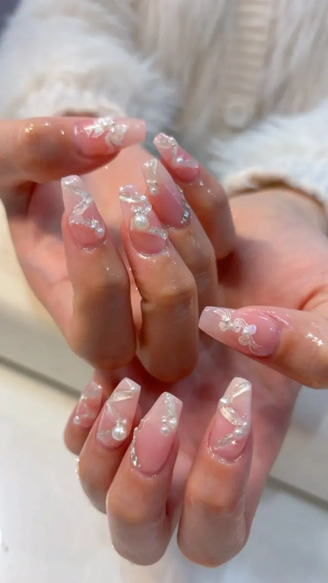 ネイル ハンドネイル 鶴橋wooone nail.rieのネイルデザイン