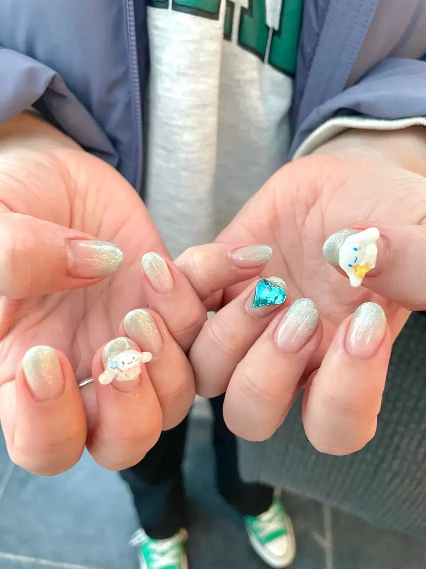 ネイル ハンドネイル Nail ヌシん家 AKANEのネイルデザイン
