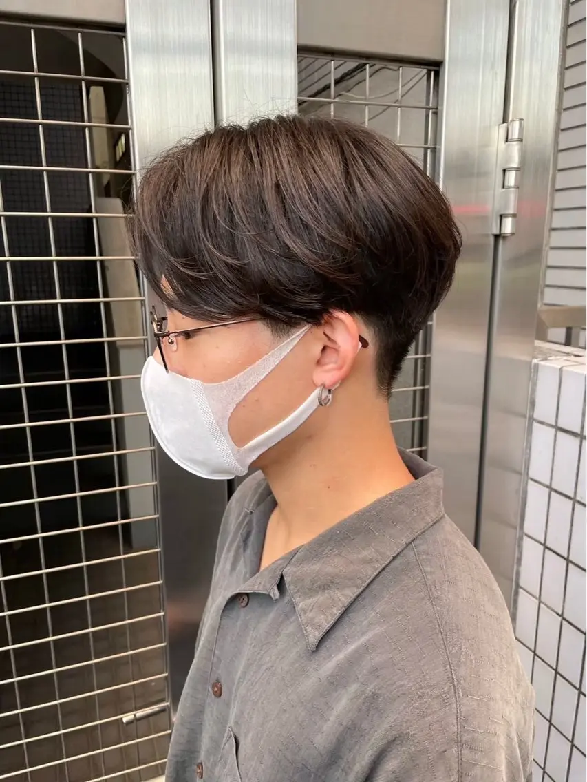 メンズ限定‼️ブリーチなしワンカラー➕1ステップトリートメント🔥の写真