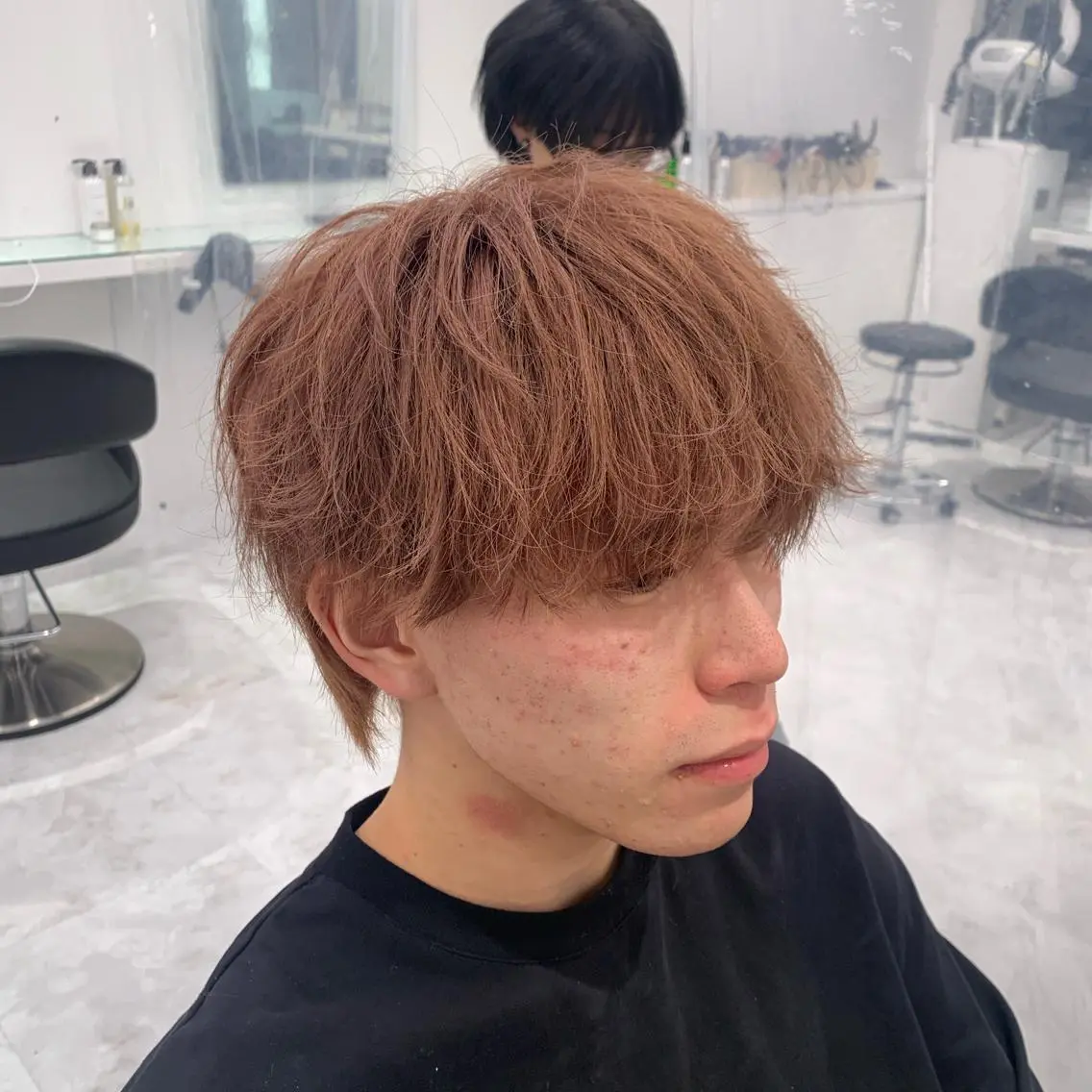 ショート カラー パーマ ヘアアレンジ メンズ キッズ カット トリートメント ヘアセット ダブルカラー｜ なおき｜池袋美容師のヘアスタイル