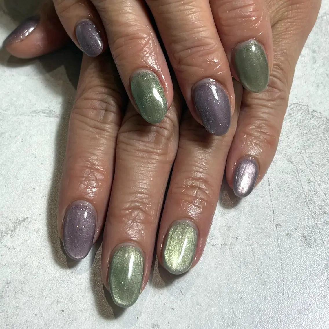 ネイル ハンドネイル WHITE NAIL 鳳店AYUMIのネイルデザイン