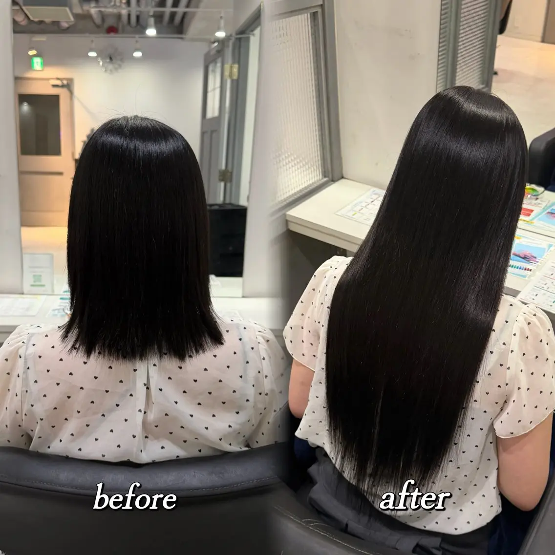 ロング エクステ 🦋REISA🦋 エクステ×ハイトーンのヘアスタイル
