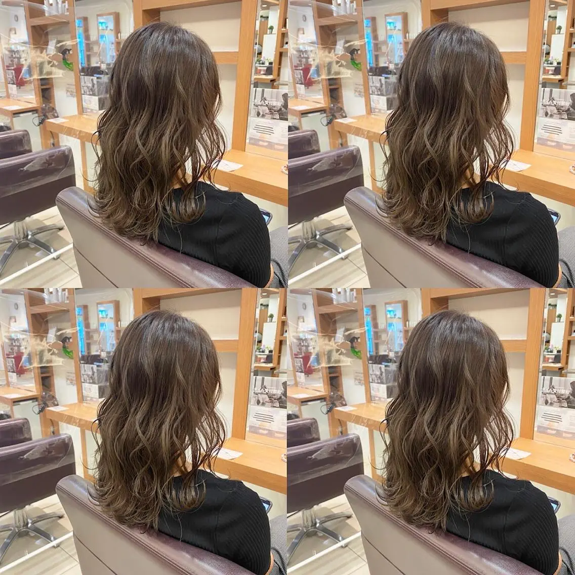 セミロング カラー ヘアカラー トリートメント 【カラー指名No 1✨】HIBIKIのヘアスタイル
