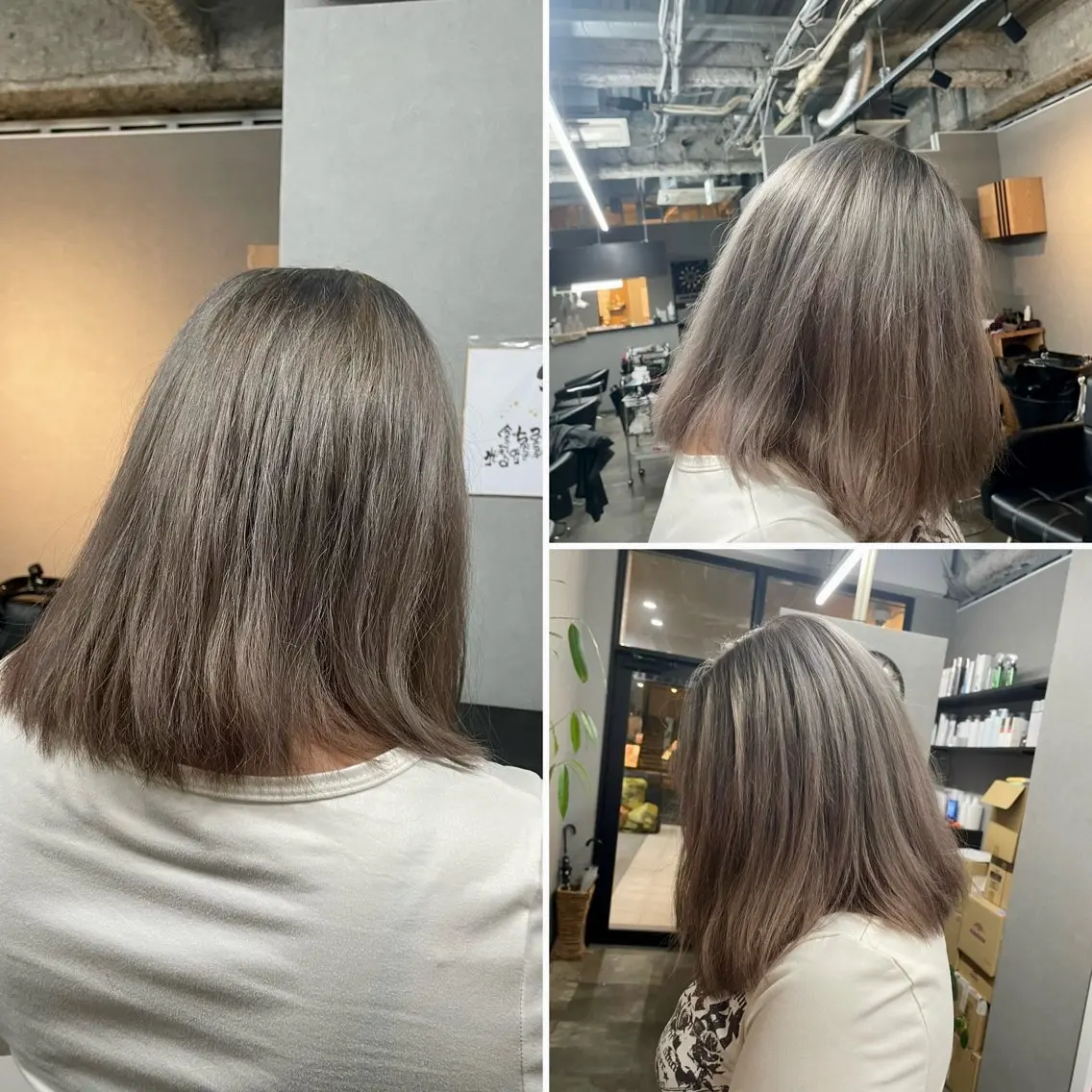 カラー 🌹ミラクル美容師 🌹ブリーチくっぽのヘアスタイル