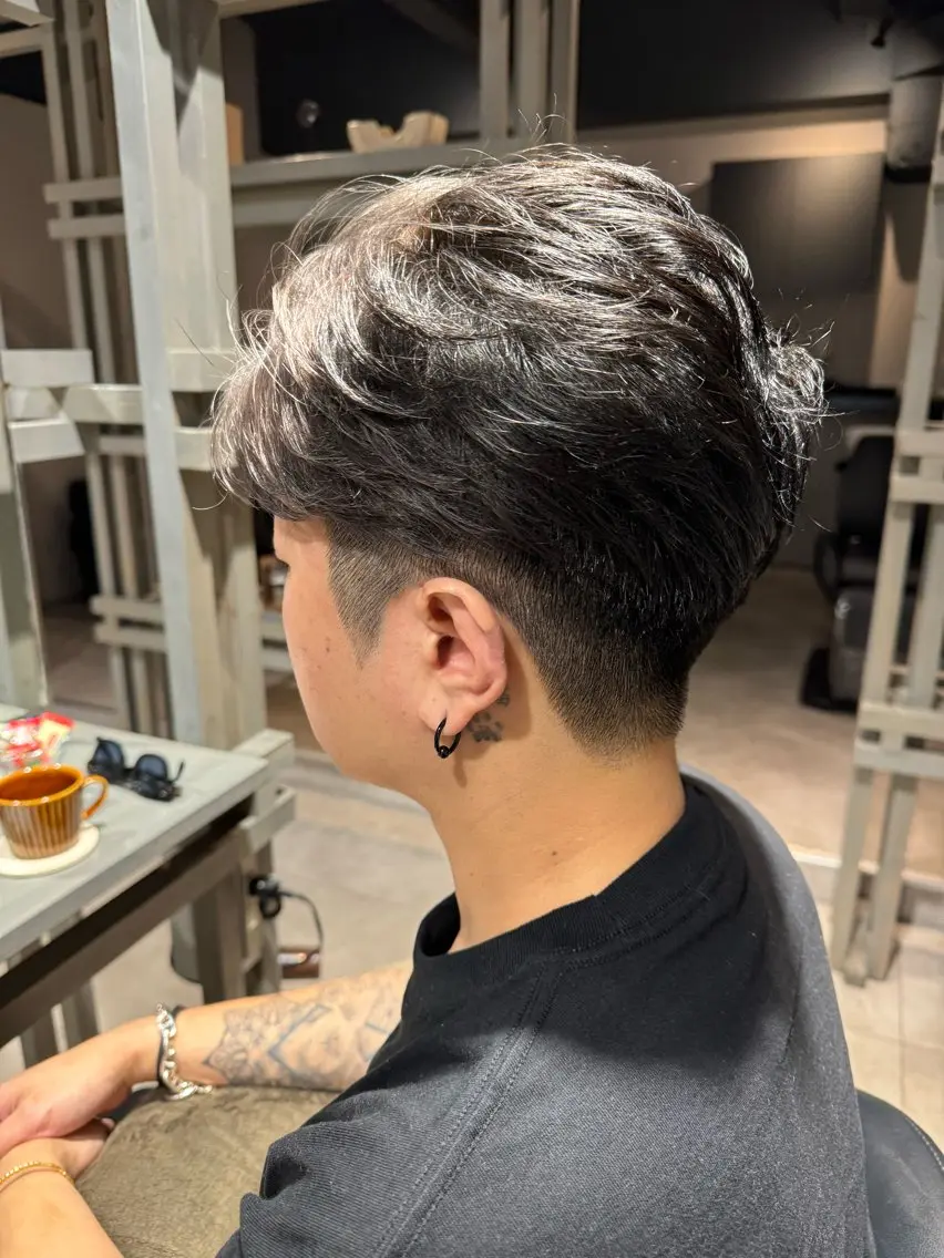 カラー メンズ ヘアカラー トリートメント 似合う髪型が 分からない方へのヘアスタイル