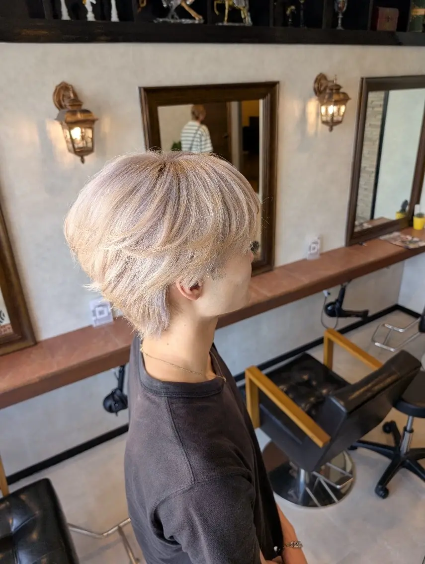 メンズ メンズブリーチ 坂口 叶のヘアスタイル