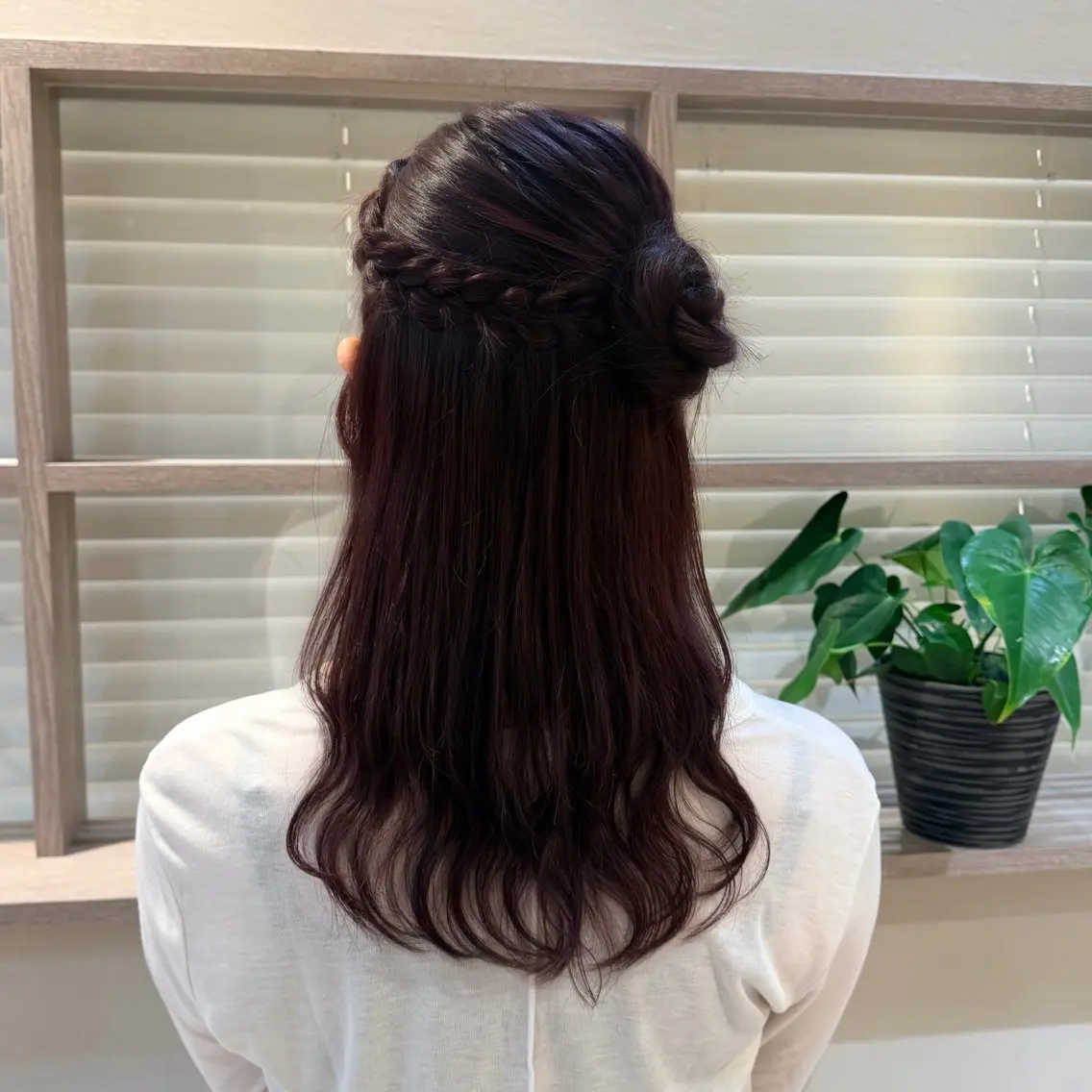 ヘアアレンジ 鶴ヶ﨑 咲姫のヘアスタイル