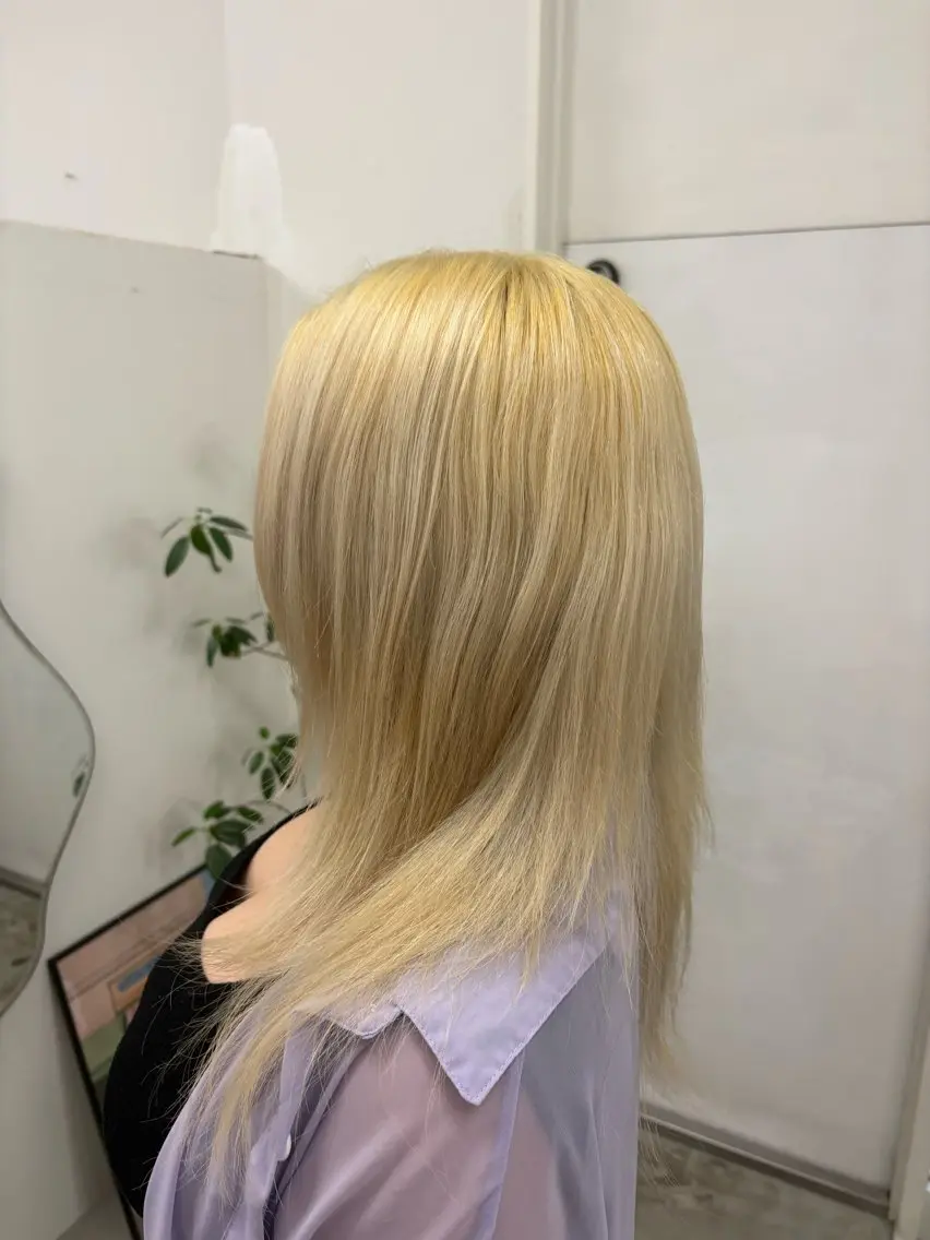 カラー ダブルカラー ヘアカラー 【kii】ブリーチ カラー/ホノカのヘアスタイル