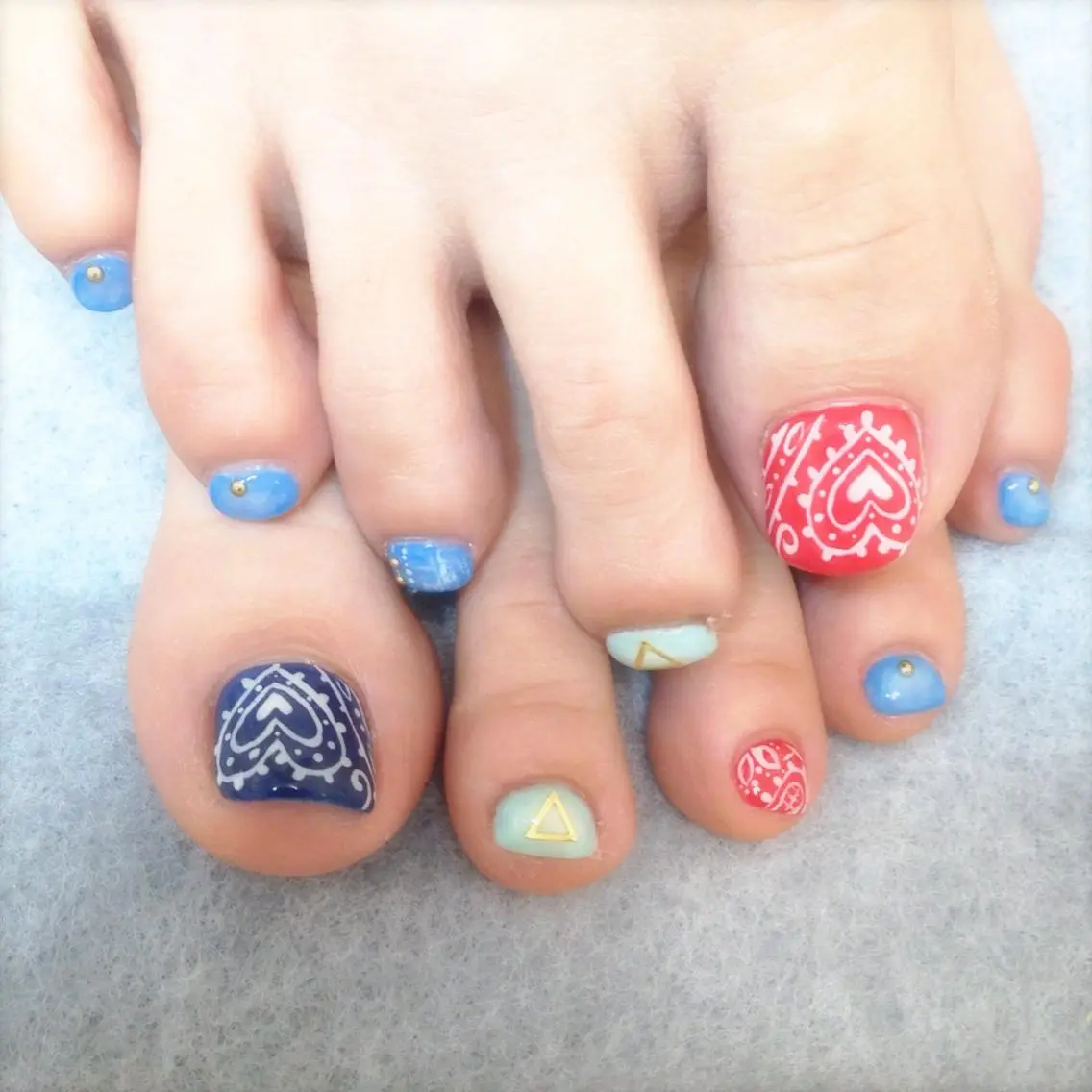 ネイル 🩵池袋heart nail🩵のネイルデザイン