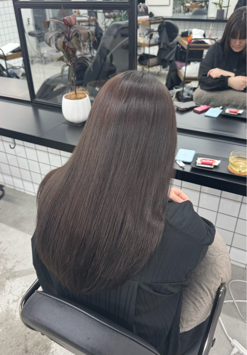ロング カラー ヘアカラー 🩵しの🩵 JILLSTUDIOのヘアスタイル