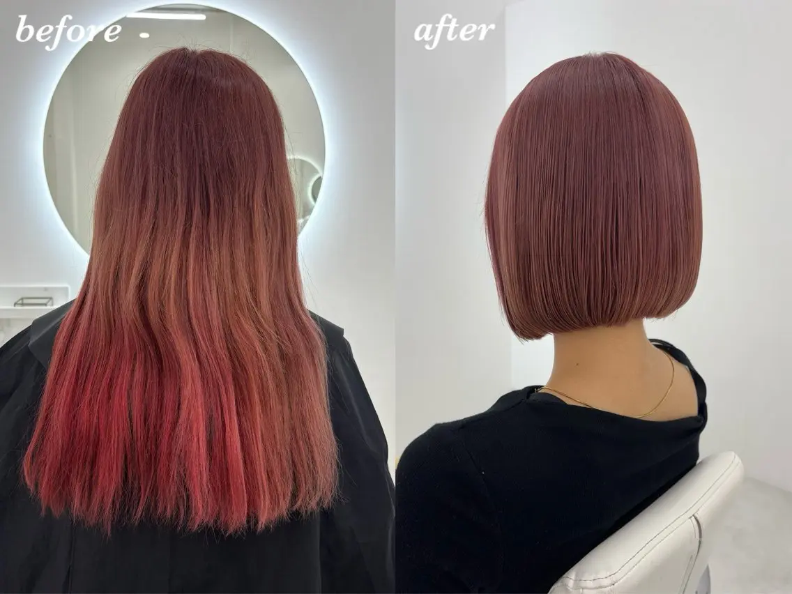ショート カット トリートメント 【aini天王寺】 𝐚𝐢𝐫𝐢✂︎のヘアスタイル