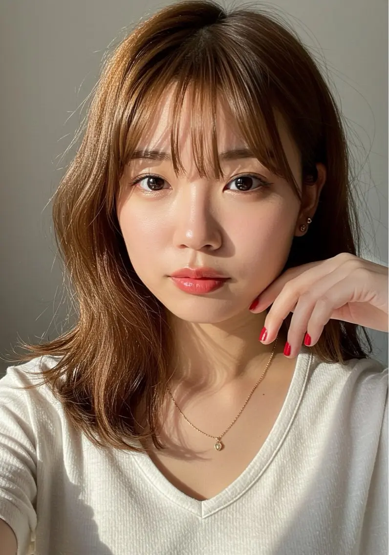 ミディアム LOVESTOIKE 堂本のヘアスタイル