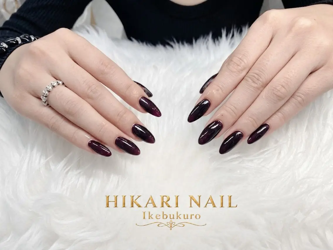 ネイル チークネイル 長さ出し フレンチネイル ガーリー ハロウィン フットネイル HikariNail Ikebukuroのネイルデザイン