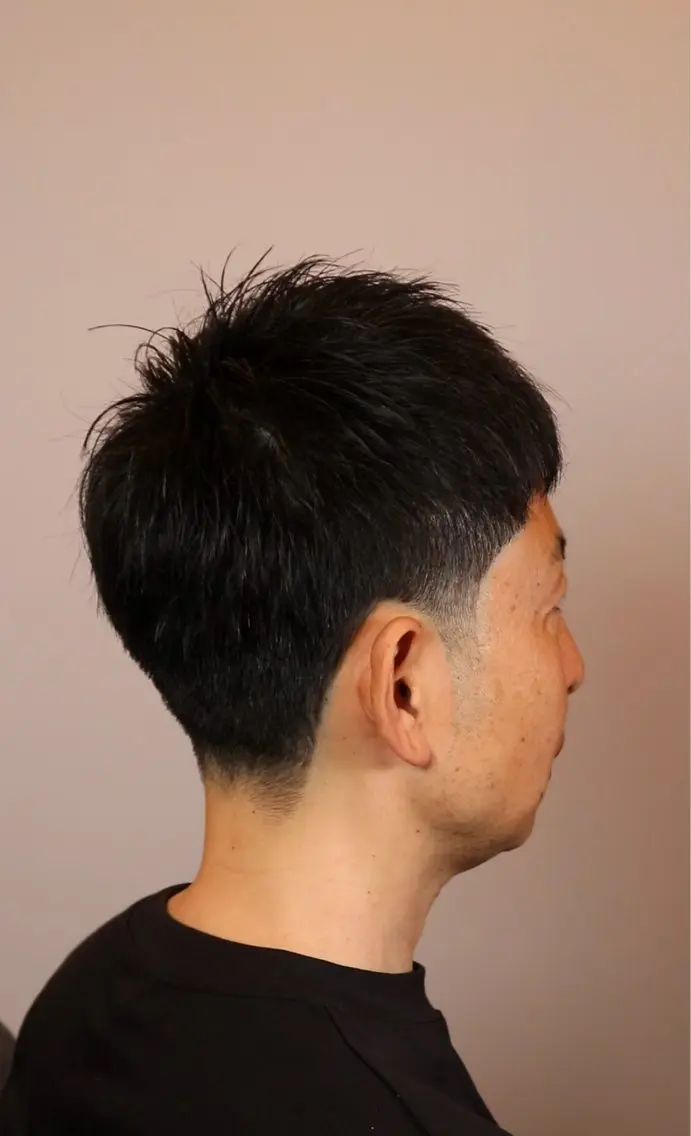 ショート カット 府中メンズパーマ& カット💈/マサハルのヘアスタイル
