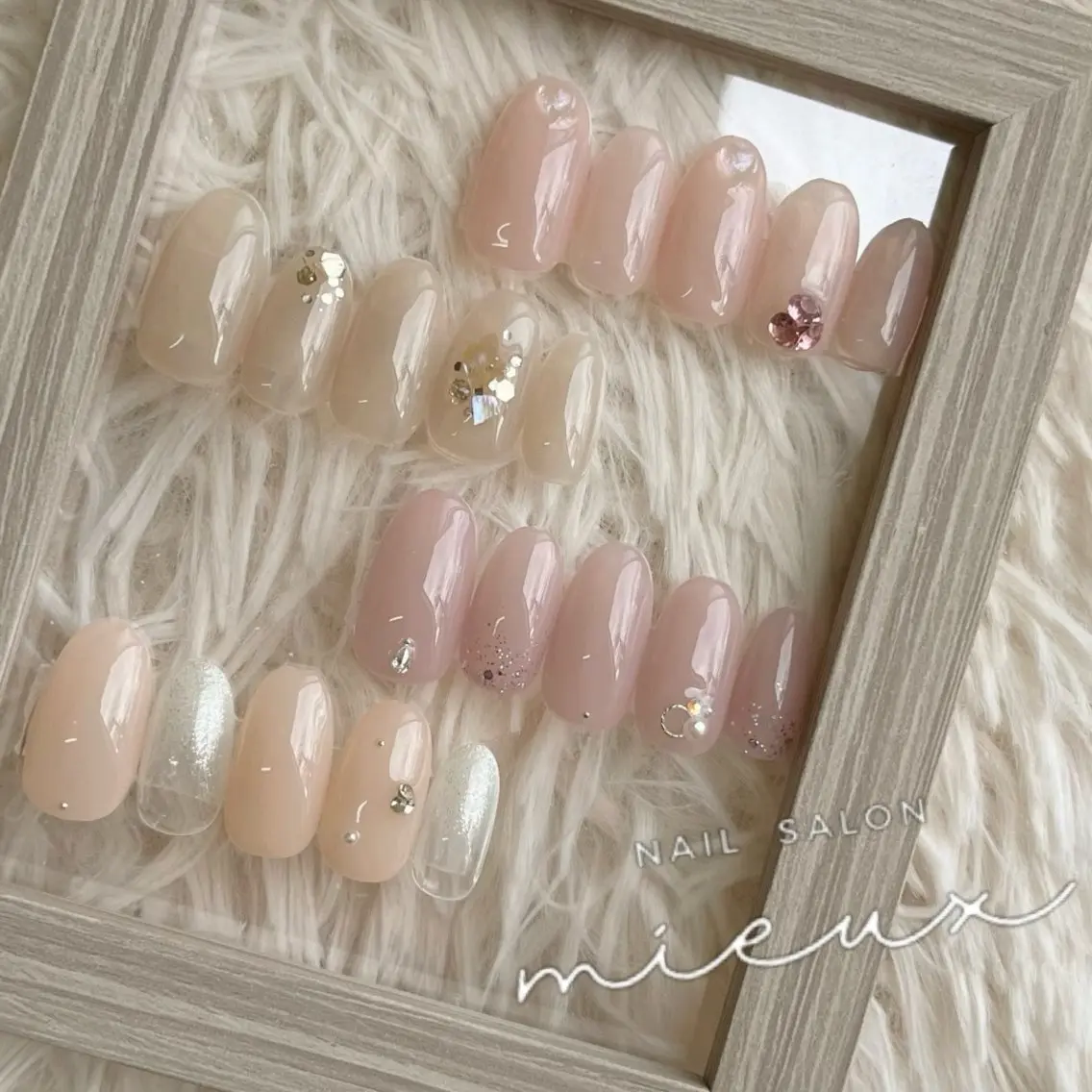 ネイル ハンドネイル nailsalon mieuxのネイルデザイン