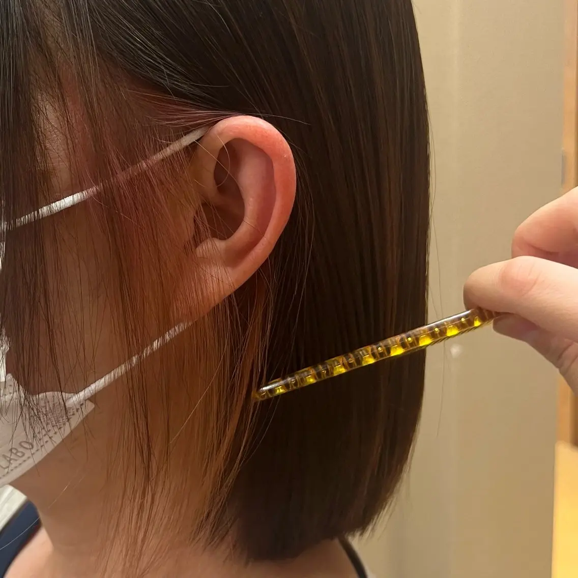 ミディアム 、 ハルナのヘアスタイル