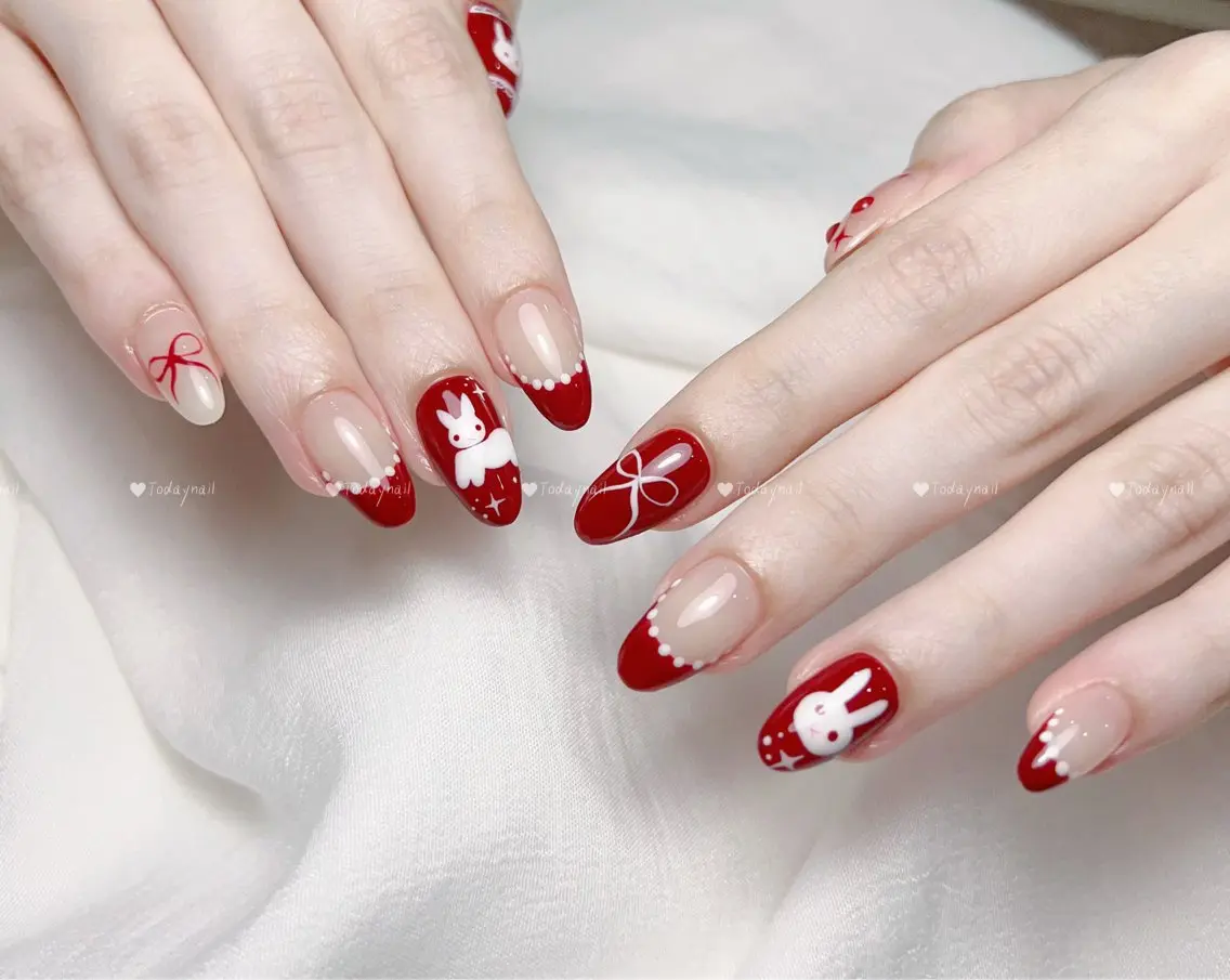 ネイル ハンドネイル 🎀Today nail💅のネイルデザイン