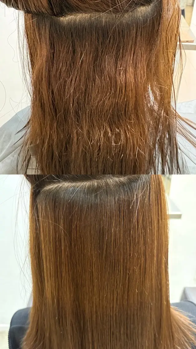 ロング 縮毛矯正 縮毛矯正特別価格 /表参道/ことりのヘアスタイル