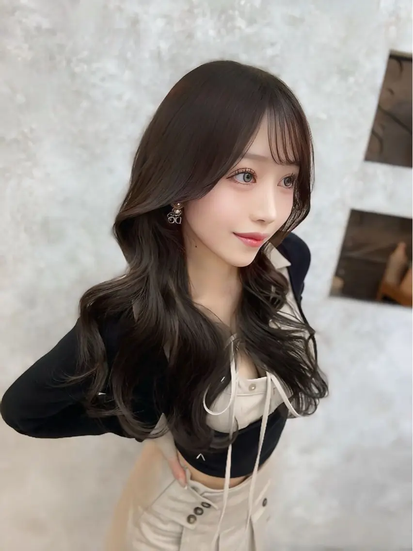 ロング カラー 🎀sakura🎀 艶髪/韓国/ワンホンのヘアスタイル