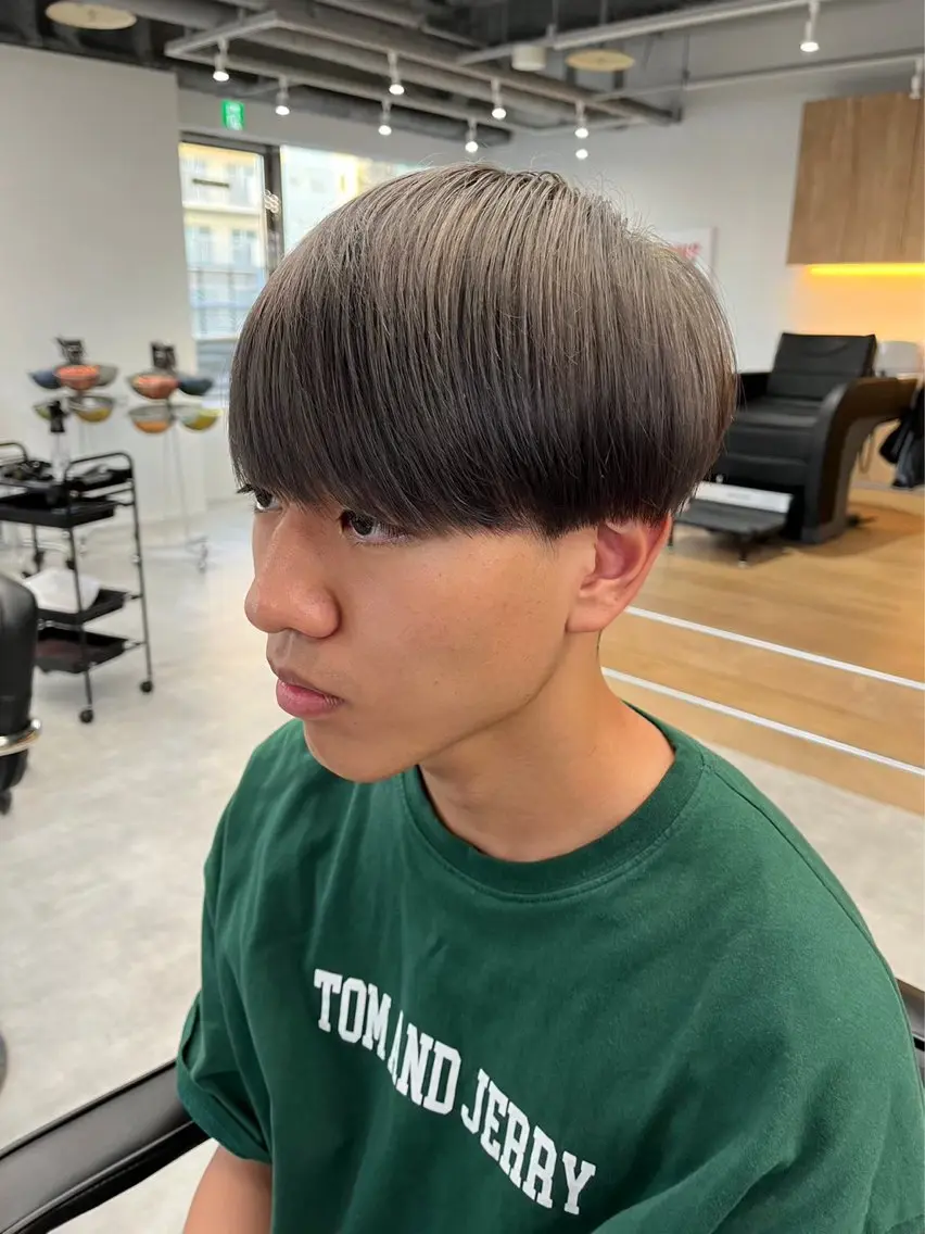 ショート メンズ カット 縮毛矯正 トリートメント メンズパーマ/新潟/ 万代／田崎亮🌟のヘアスタイル