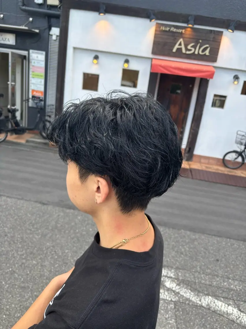 カラー メンズ ヘアカラー 🌿吉池 朱莉🌿のヘアスタイル