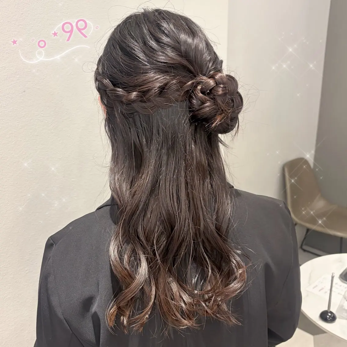 ヘアアレンジ ヘアセット 顔周り/ガーリー /ヘアメ/あつはのヘアスタイル