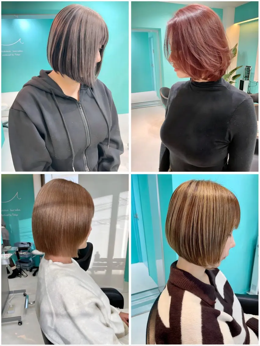 【新規1番人気】カット+ダブルカラー(ブリーチあり/なし)+はちみつトリートメント✨の写真