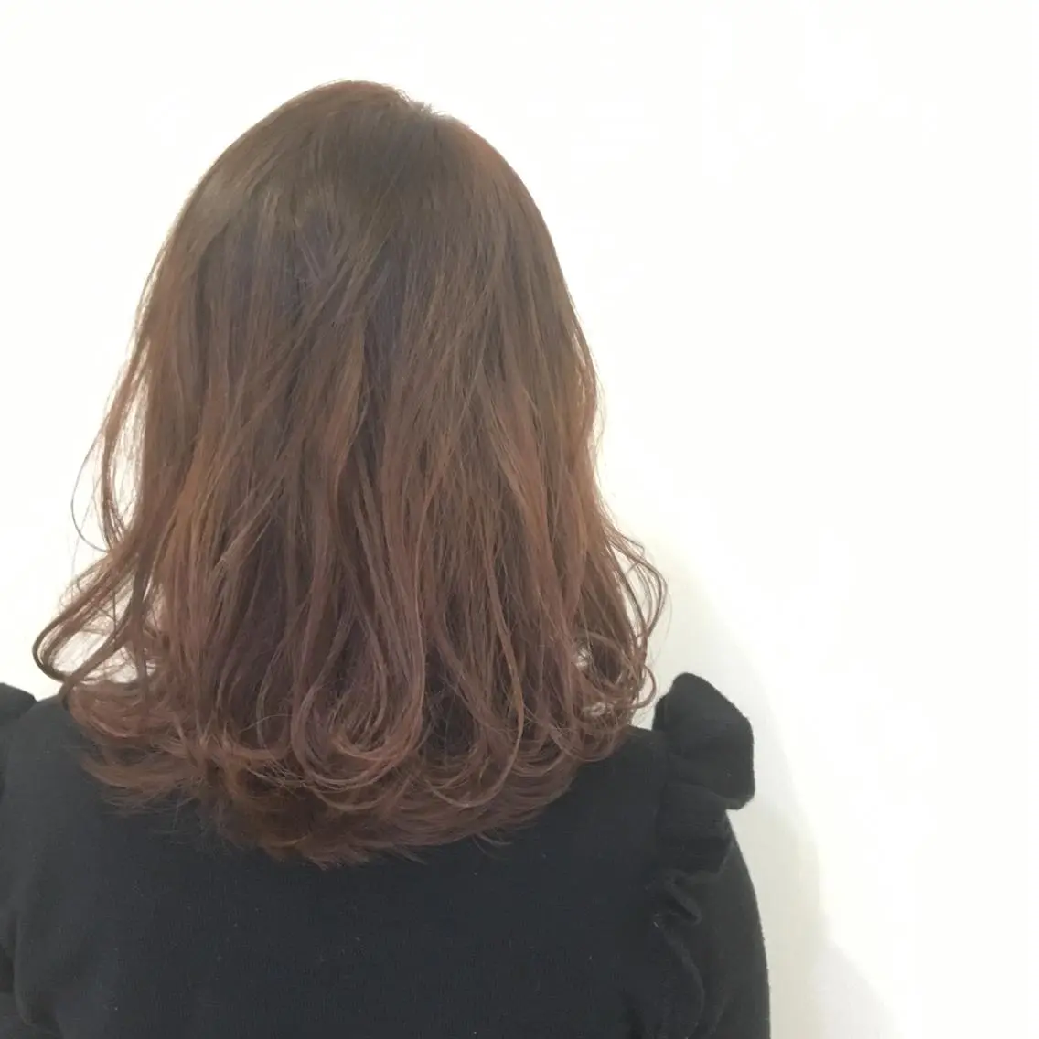 ミディアム 広がり、まとまらない お悩み改善/ 中田のヘアスタイル