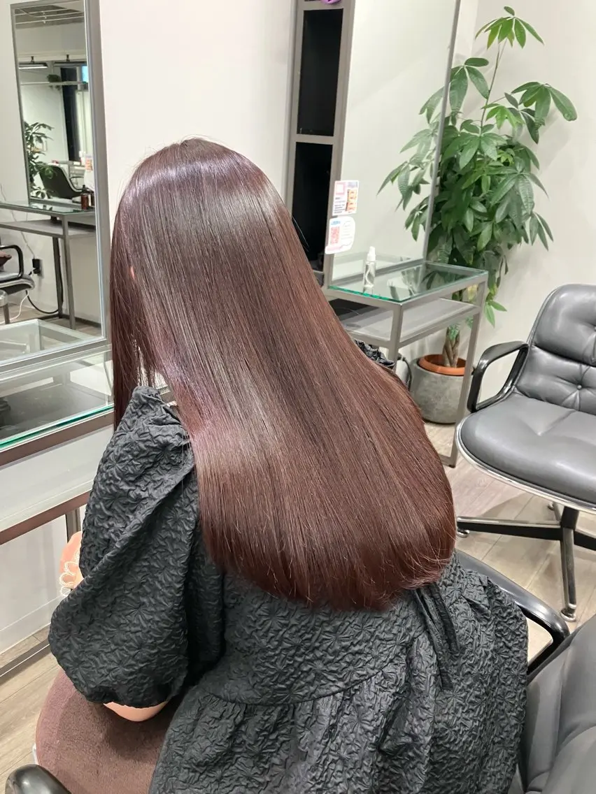 ロング 縮毛矯正 トリートメント FUKA/ 神戸艶髪🎀のヘアスタイル