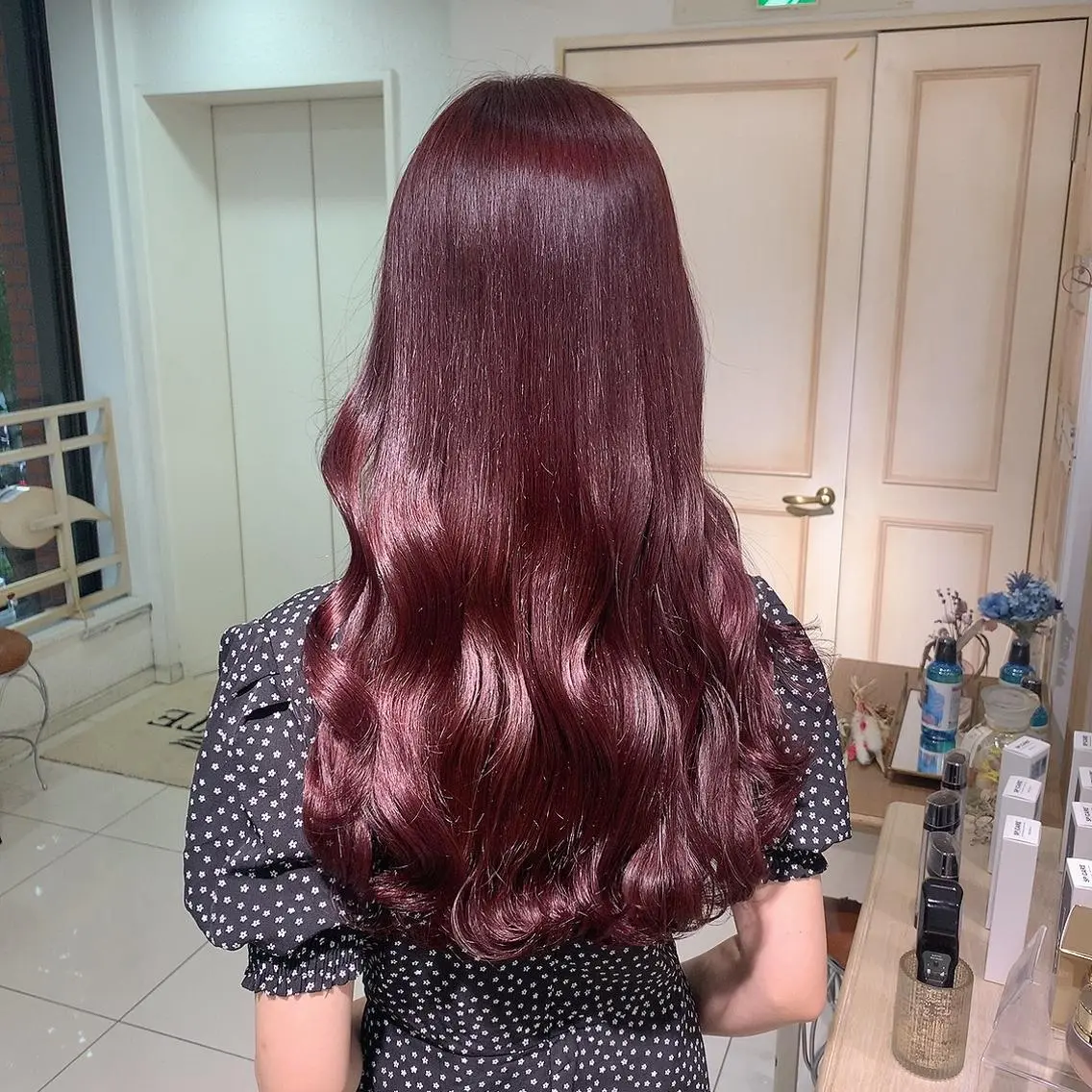 ロング カラー ハイトーン職人 ♡推しカラー♡カイトのヘアスタイル