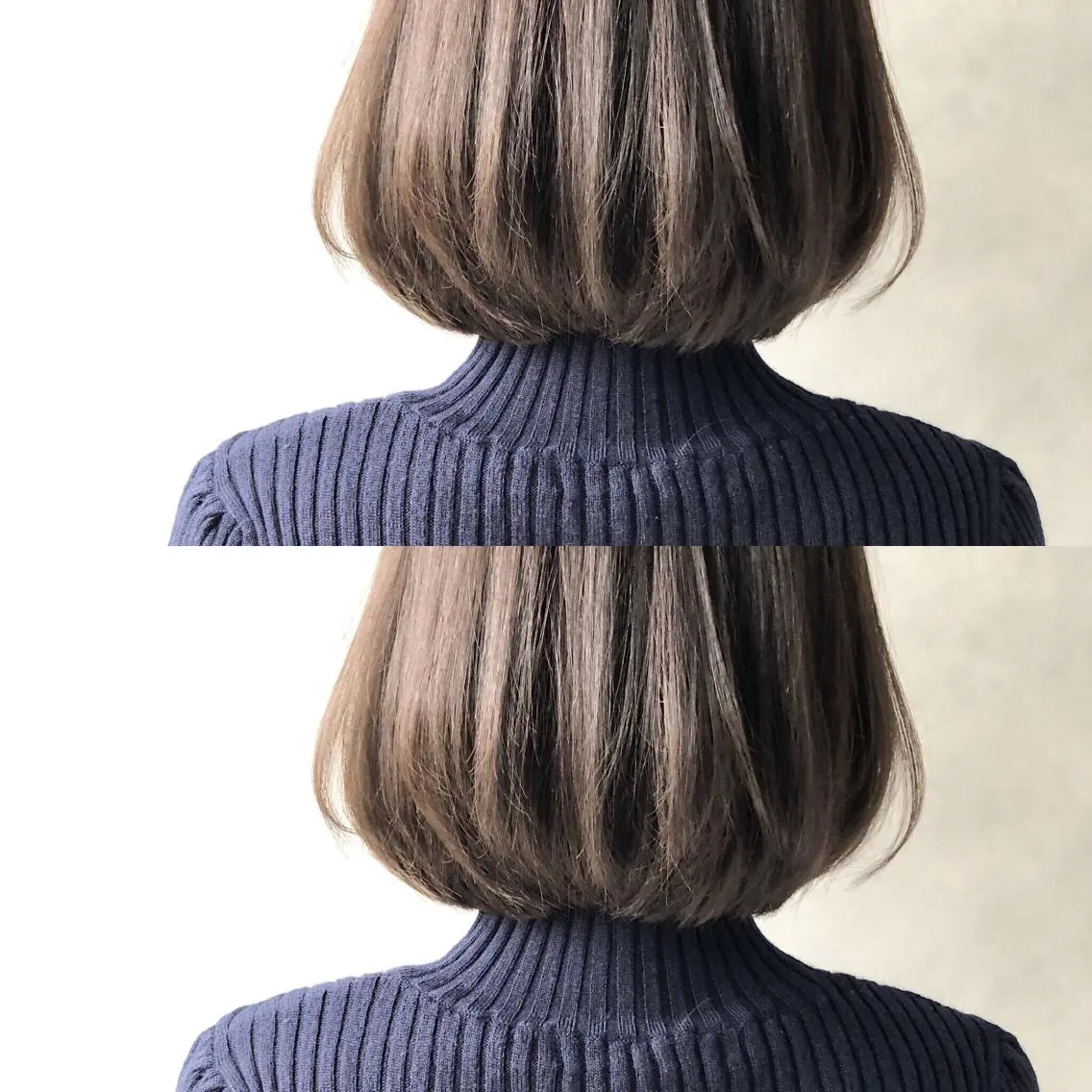 ミディアム アッシュ アッシュグレー 小澤大輔 YOLO hairのヘアスタイル