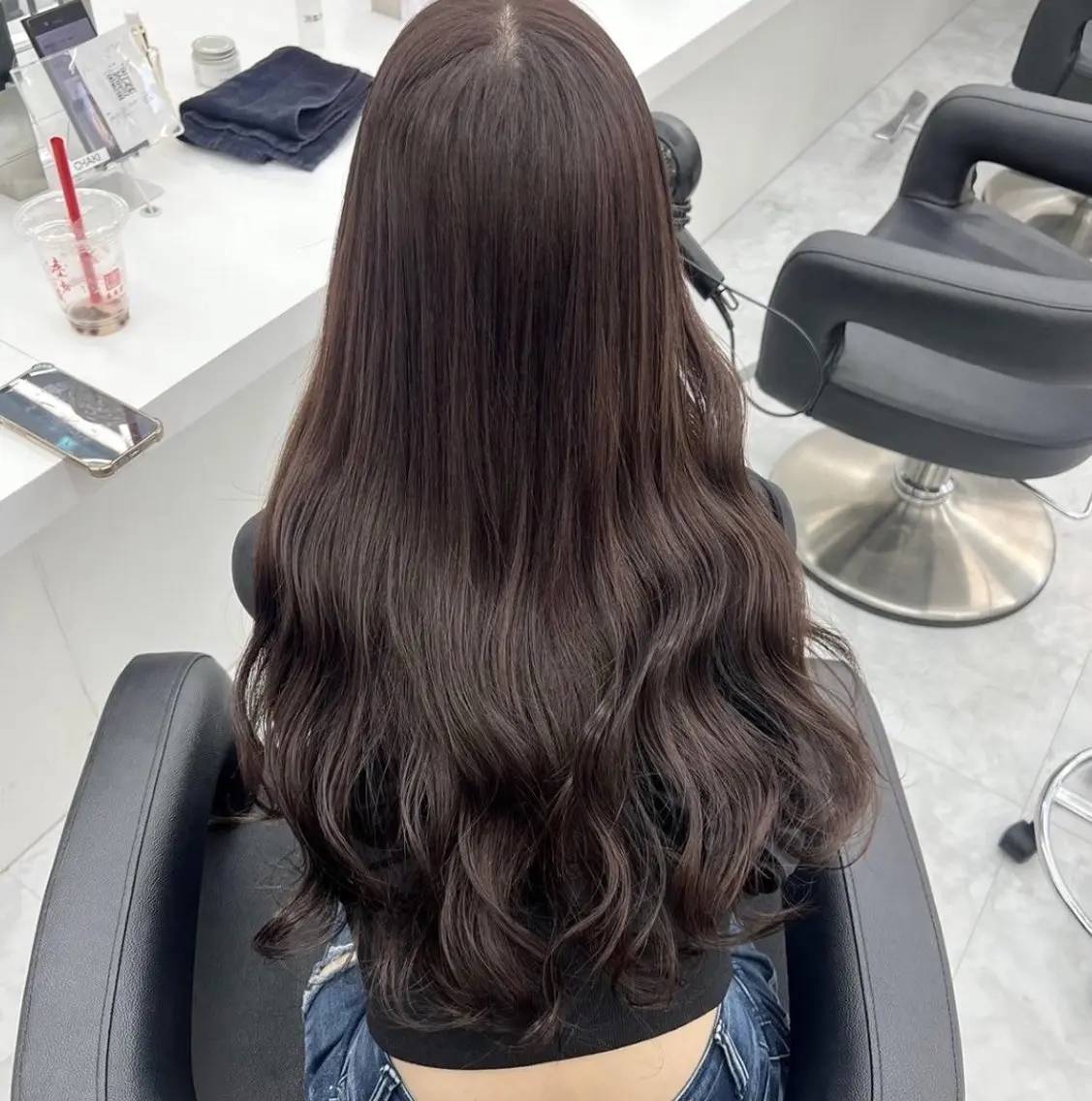 ロング 透明感🫧韓国 🫧hana🫧のヘアスタイル