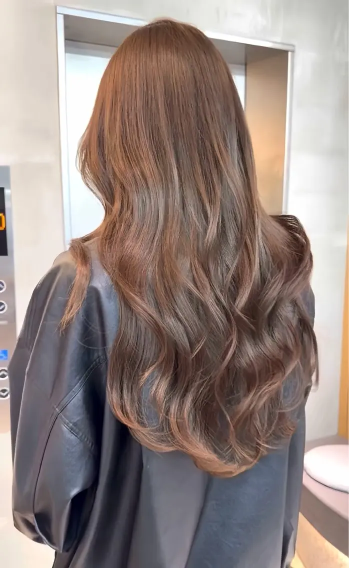 ロング レイヤーカット 🎀透明感カラー shizuka🎀のヘアスタイル