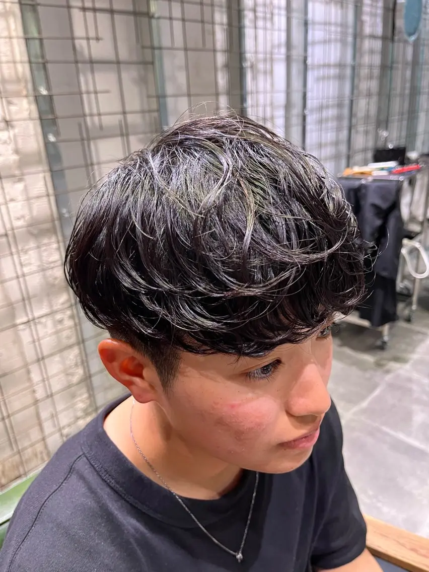 パーマ カット パーマ UMM daichi メンズパーマのヘアスタイル