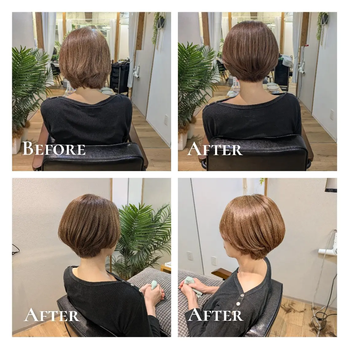 ショート ショートヘア カット ヘアカラー トリートメント 有馬 葵のヘアスタイル