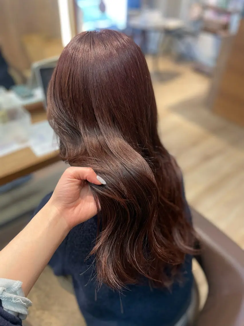 ロング カラー カット ヘアカラー koiki/赤味消し /艶カラー🎀✨のヘアスタイル