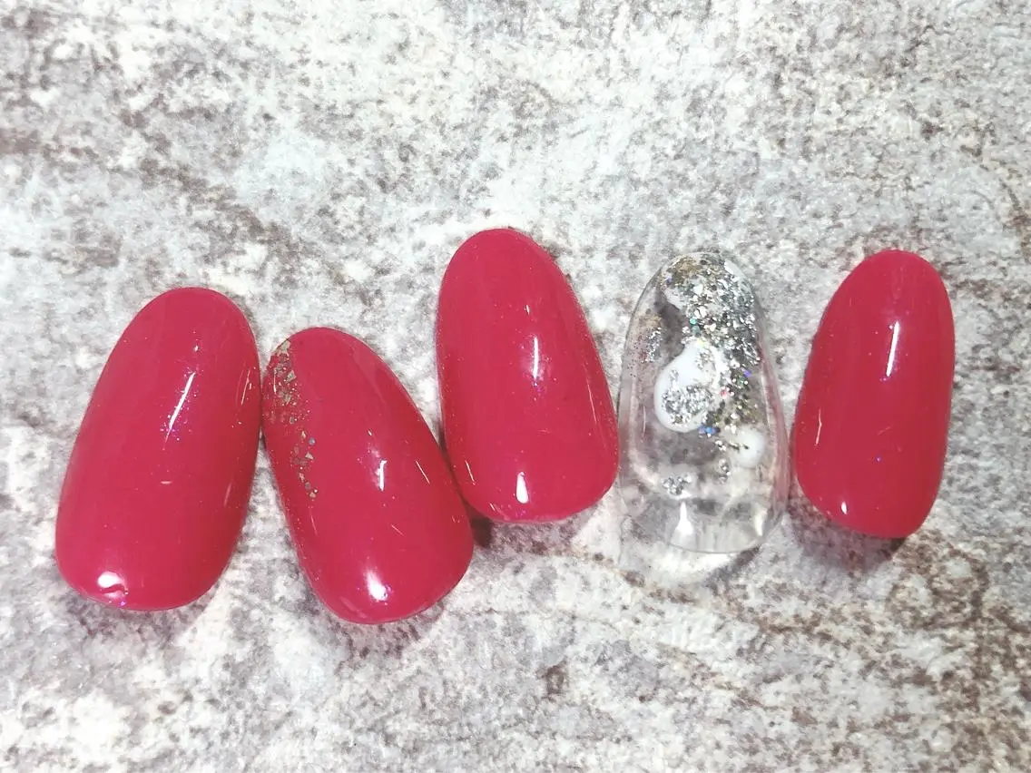 ネイル シンプルネイル 春ネイル kiki nail &brow二子玉川のネイルデザイン