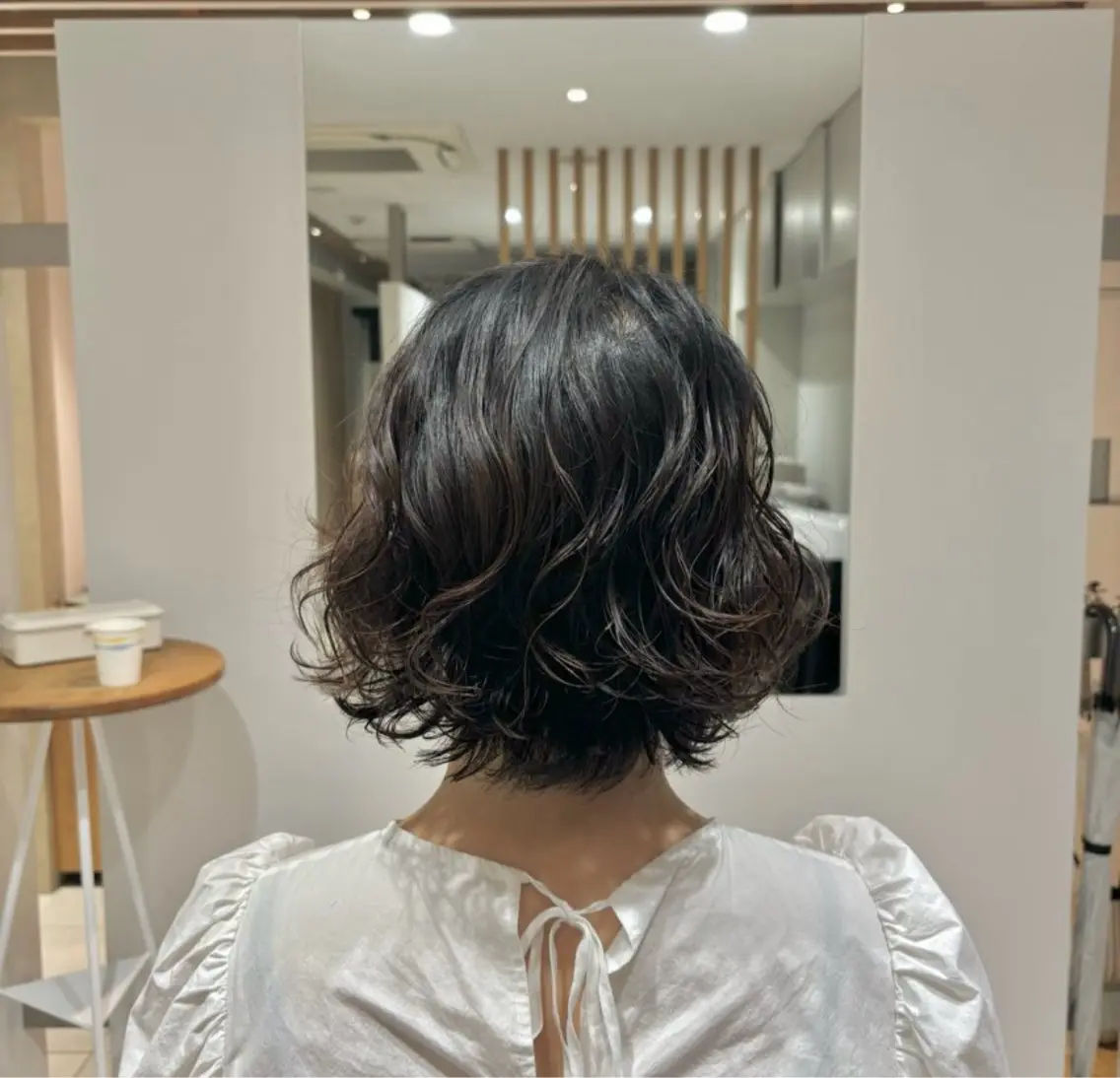 ショート カット パーマ 白土 さくらのヘアスタイル
