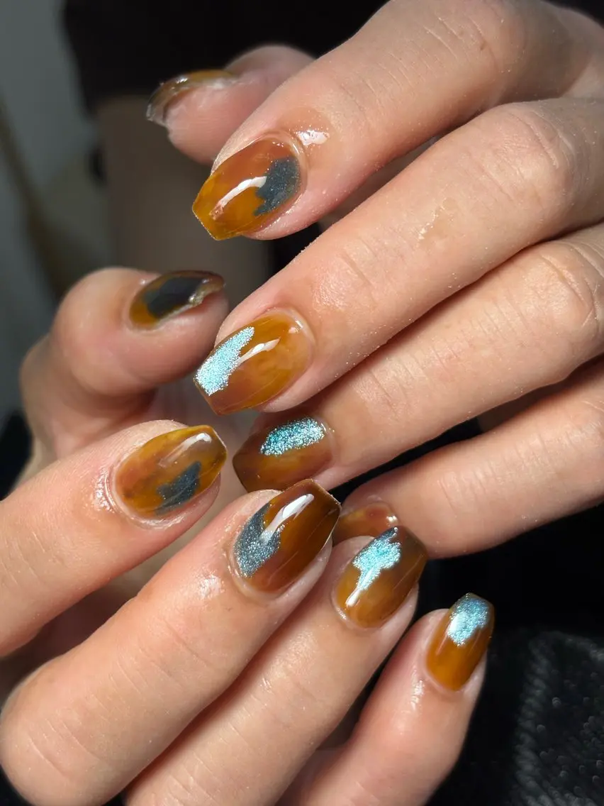 ネイル ハンドネイル フットネイル ✴︎ Delightのネイルデザイン