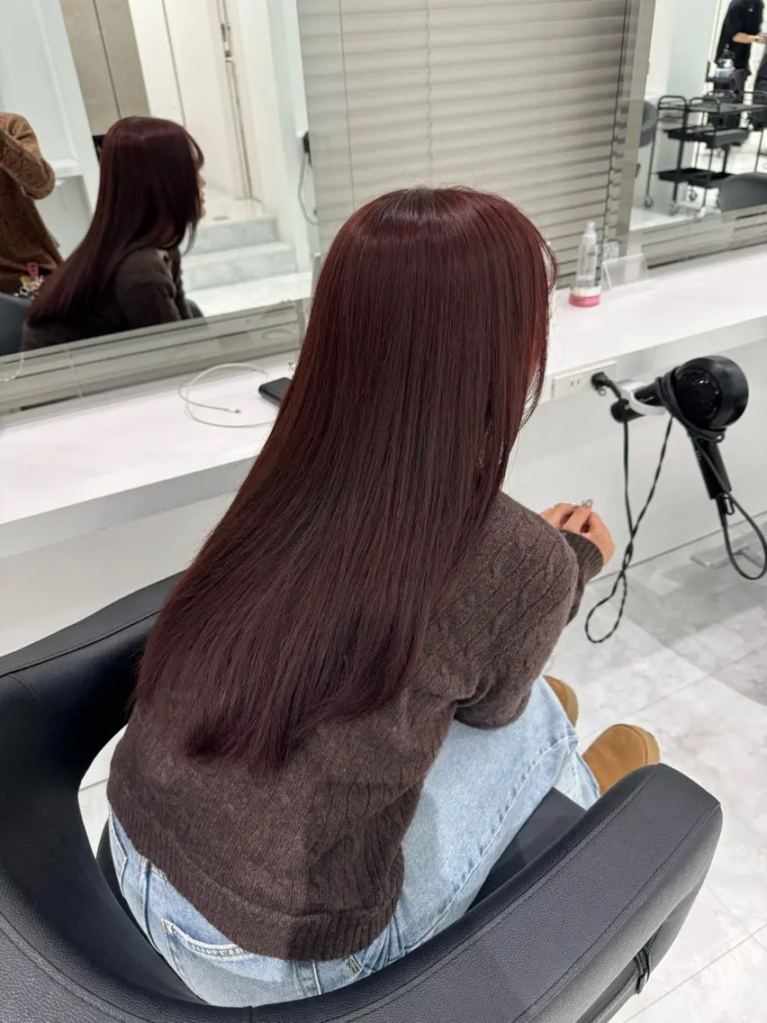 ロング カラー 🪽天神/うる艶 /トレンドヘア🪽のヘアスタイル