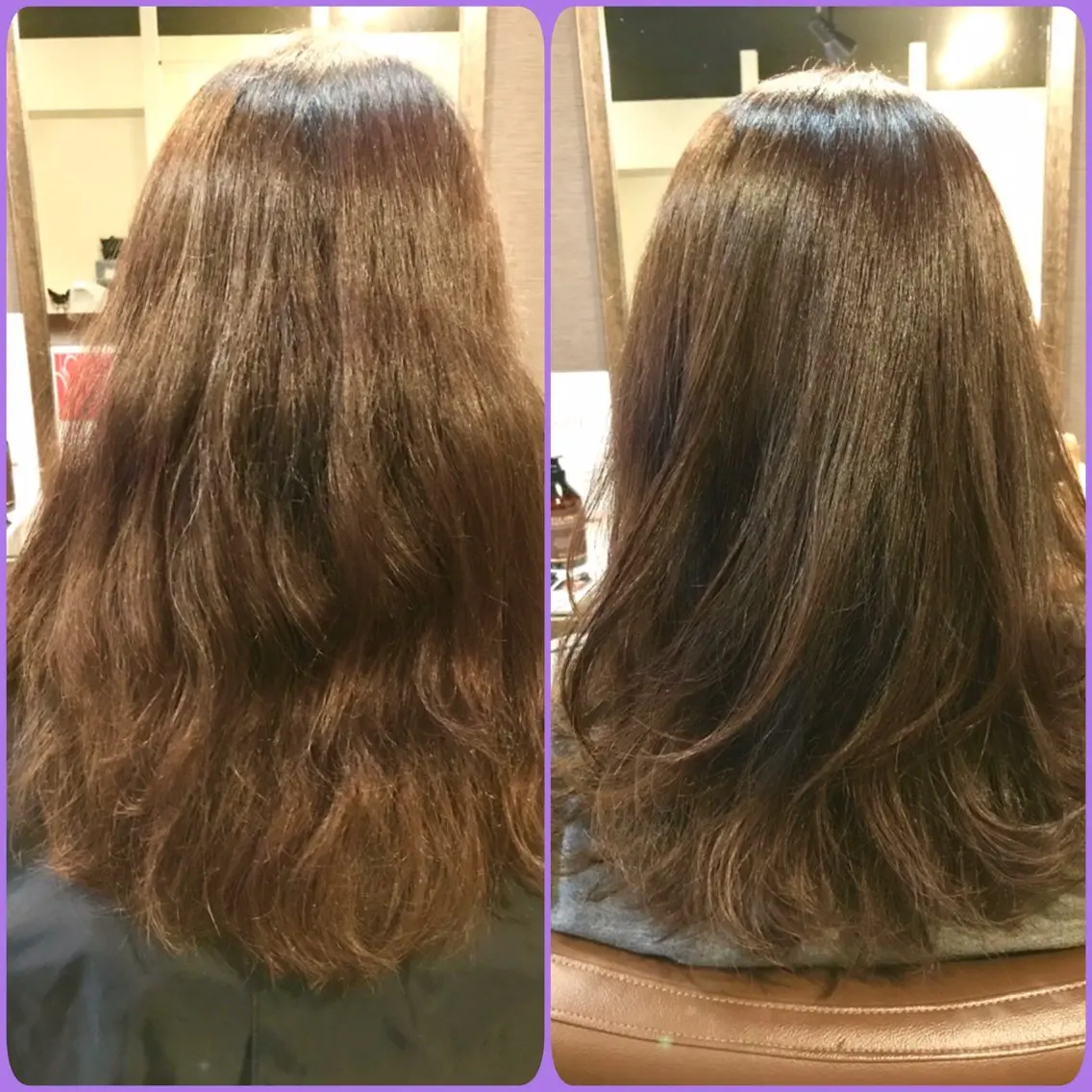セミロング カラー ベージュカラー くせ毛 サトウ Dのヘアスタイル