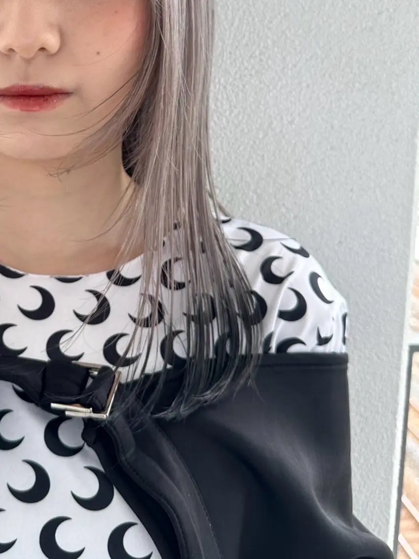 ミディアム カラー カット ヘアカラー 田村 柊真のヘアスタイル