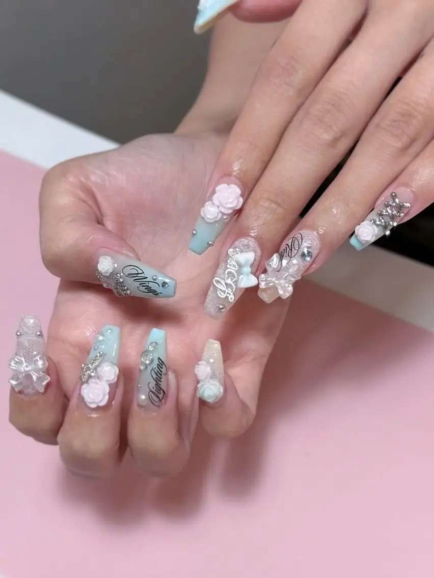 ネイル ハンドネイル Ribbonnail salonのネイルデザイン
