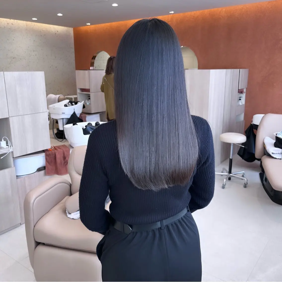 ロング 縮毛矯正 THINK SHOP YUSEIのヘアスタイル