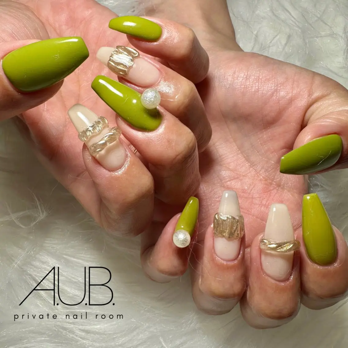 ネイル ハンドネイル A.U.B. satoのネイルデザイン