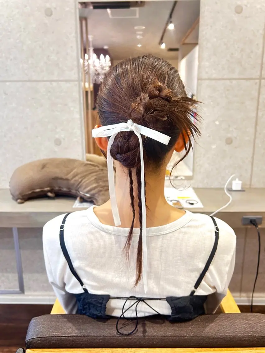 ロング ヘアアレンジ konomi⛓🩶 カラー/ヘアアレンジのヘアスタイル