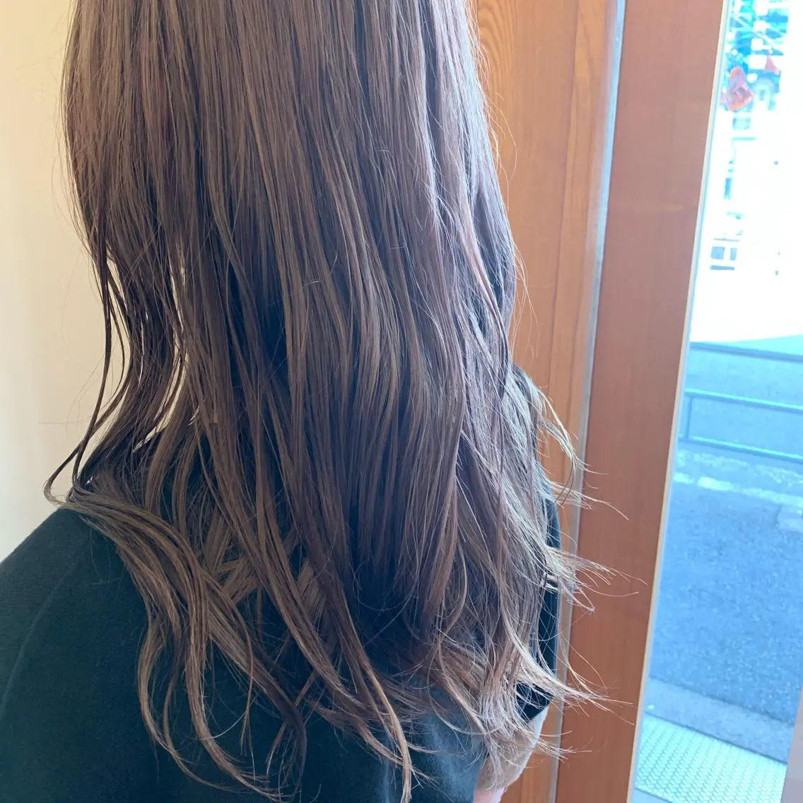 ロング 艶髪color💎髪 質改善ストレート大吉のヘアスタイル