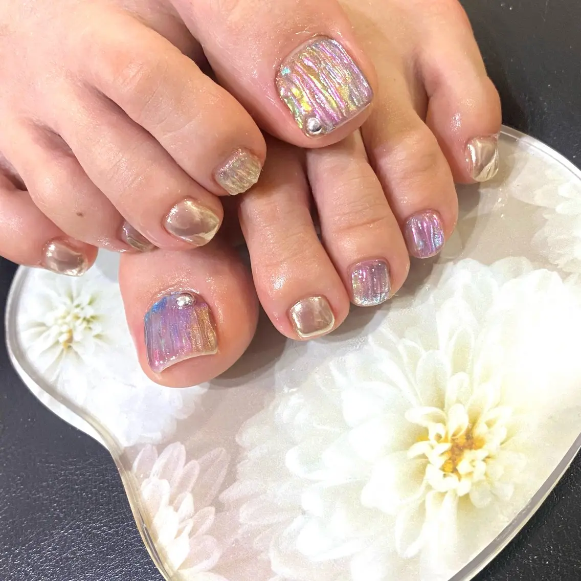 ネイル フットネイル マグネットネイル フットネイル ★Rinail... .のネイルデザイン