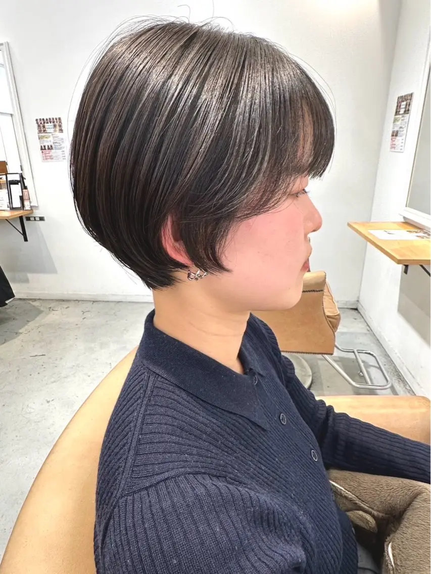 ショート やまもと さきのヘアスタイル